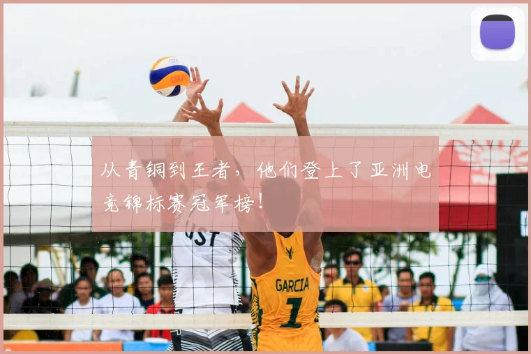 从青铜到王者,他们登上了亚洲电竞锦标赛冠军榜!